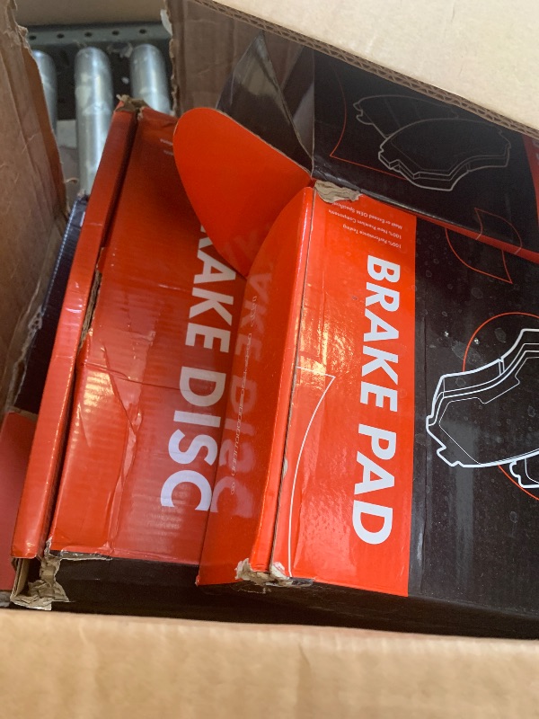 Photo 1 of A-Premium Front & Rear Drilled and Slotted Disc Brake Rotors + Ceramic Pads Kit Compatible with Select Ford Models - For F-150 2000 2001 2001 2003, 4WD, 12-PC Set