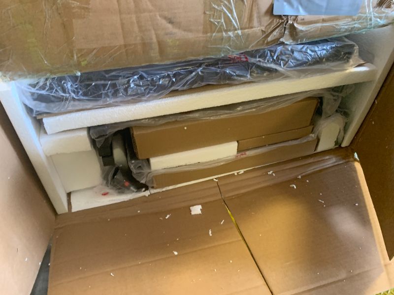 Photo 1 of UNKNOWN BED SIZE
Shintenchi Bunk Bed Twin Over Full Size with Trundle, Heavy-Duty Twin&Full Frame with Full-Length Guardrail and Two Ladders, Triple for Kids, Teens and Adults, Space-Saving, Black