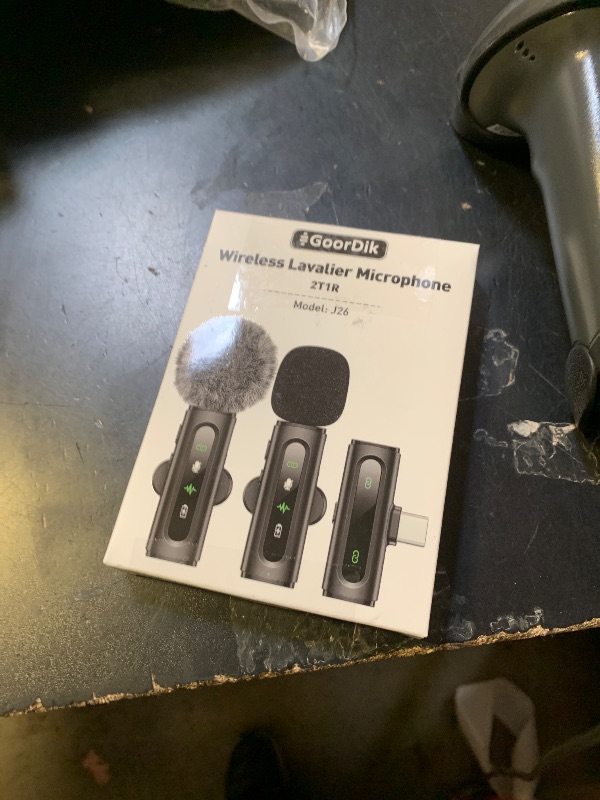 Photo 1 of USB C Lavalier Microphone Wireless Mini Mic for Type-C Android Phone/Tablet/PC Video Recording Clip-on Mics with Rotatable Clip&Denoise Recording, Ideal for Vlog Tiktok Youtube Podcast Content Creator