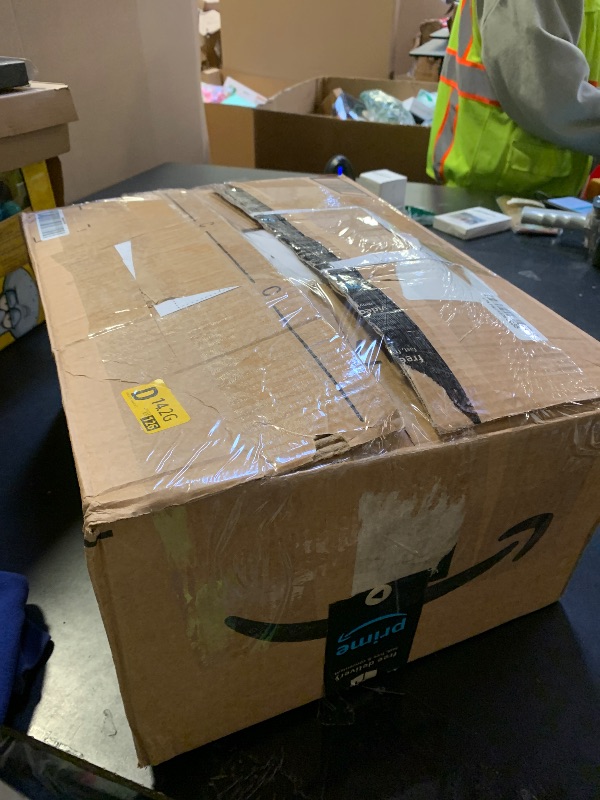 Photo 1 of **USED/DAMAGED** NICETOWN Lower PM2.5 Particles, Full Shading Curtains, Super Heavy-Duty Noise Absorb Lined Blackout Curtains for Bedroom, Privacy Window Treatment (White, Pack of 2, 52 inches W x 95 inches L)