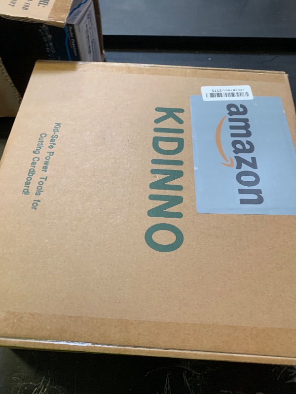 Photo 1 of KIDINNO Safe Power Cardboard Cutter for Kids, STEM + STEAM Educational Toy for Boys and Girls Ages 5+, Upcycled Tool for DIY Cardboard Projects, Engineering & Creativity