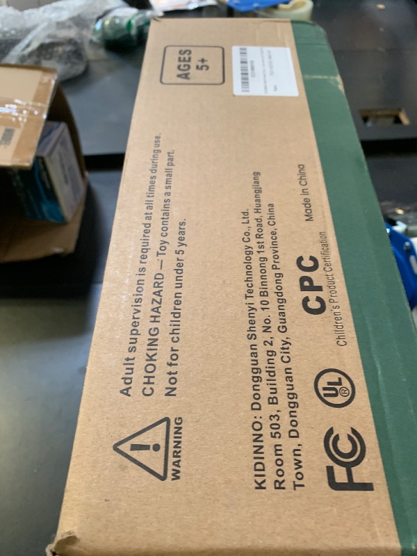 Photo 1 of KIDINNO Safe Power Cardboard Cutter for Kids, STEM + STEAM Educational Toy for Boys and Girls Ages 5+, Upcycled Tool for DIY Cardboard Projects, Engineering & Creativity