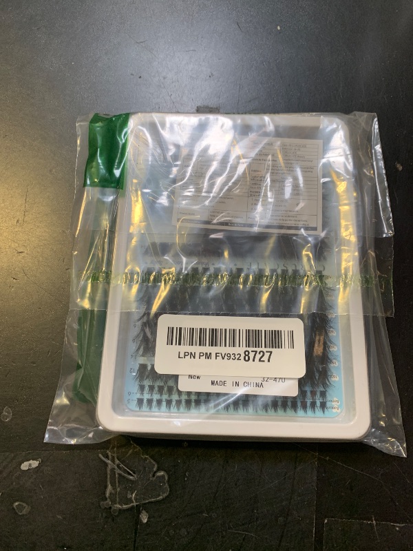 Photo 1 of **INCOMPLETE** CORUSCATE Spikes Lash Clusters with Bottom Lashes 160D+260D Cluster Eyelash Extensions 3D Volume Individual Lashes Wispy 12-22mm Long Cluster Lashes Spiky Mega Dramatic Full Look Strip Lash Extension