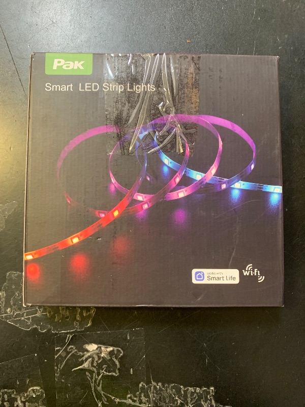 Photo 1 of 26.25ft RGB+IC LED Strip Lights for 75-100 Inch TV, Backlight Behind TV with Music Sync, Bluetooth APP & Voice Control, 44 Scene Modes, Ambient Lighting for Gaming, Bedroom, Living Room, Mood Lighting