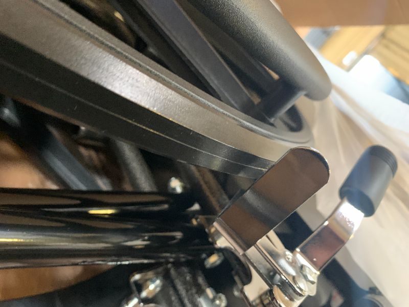 Photo 1 of Medline Reclining Wheelchair, Desk-Length Arms and Elevating Leg Rests, 20" x 18" Seat (W x D)