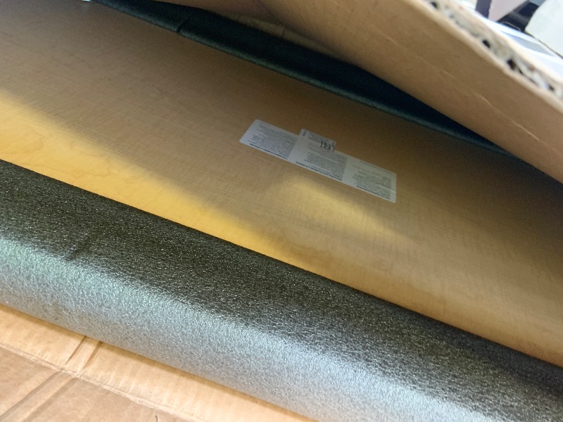 Photo 1 of FDP Rectangle Activity School and Classroom Kids Table (24 x 60 inch), Chunky Toddler Legs, Adjustable Height 15-24 inches - Maple Top and Maple Edge