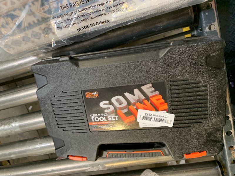 Photo 1 of SOMELINE Solar Connector Crimping Tool Kit, 14-10 AWG Crimper for Solar Panel Cables Connectors, Toolbox Kit with 6 Pairs of Solar Connectors and Wrenches, Strippers, Crimpers and Cable Cutter