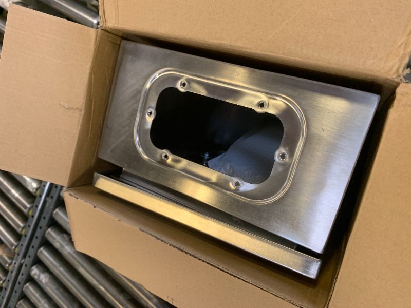 Photo 1 of KWONONG Stainless Steel Enclosure, IP65 Waterproof Electrical Box for Indoor and Outdoor Projects, Includes Mounting Plate and Wall Bracket 350×250×150mm (14"×10"×6")