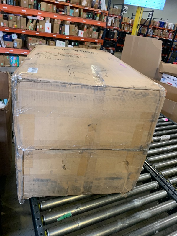 Photo 1 of Broken, can fix******************Meridian Furniture 11092Cream-C Sacha Collection Art Deco Dining Chair, Rich Cream Linen Textured Fabric, Two Tone Weave, Solid Fluted Wood Black Finish, 22.5" W x 22" D x 31" H, Cream, Set of 2