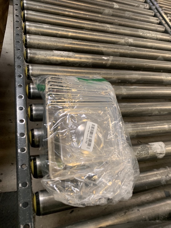 Photo 1 of 10 Pack 1/6 Size Steam Table Pan Covers Universal Handled Food Pan Lid Stainless Steel Pan Lid with Handle Restaurant Commercial Hotel Food Pan Cover 7 x 6.5 Inch for Fruits Vegetables