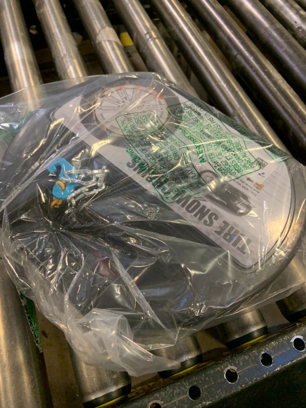 Photo 1 of Snow-Chains Easy Install Tire-Chains, One-Pull Fit Design Tire Snow Chains for Passenger Cars, Sedan, SUVs, Emergency Winter Tire Traction Car Tires 195 205 215 245 - Set of 2 (KN100)