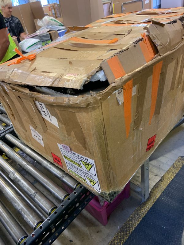 Photo 1 of 9.8ft Electirc Attic Ceiling Ladder, Pull Down Attics Ladder with Handrails, Folding Retractable Loft Ladders, Invisible Telescoping Attic Stairs, Extension Steps Staircase for Garage, Home, Basement