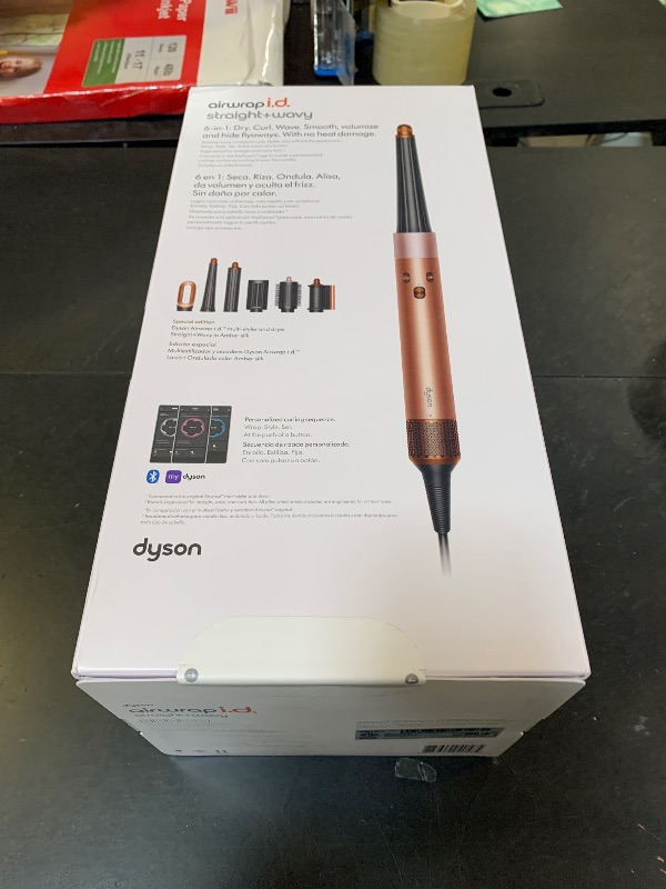 Photo 1 of Dyson Airwrap i.d. Multi-Styler, Allure Winner, Bluetooth Connected, No Heat Damage, 6-in-1 Versatility, Intelligent Hair Styler (factory sealed)