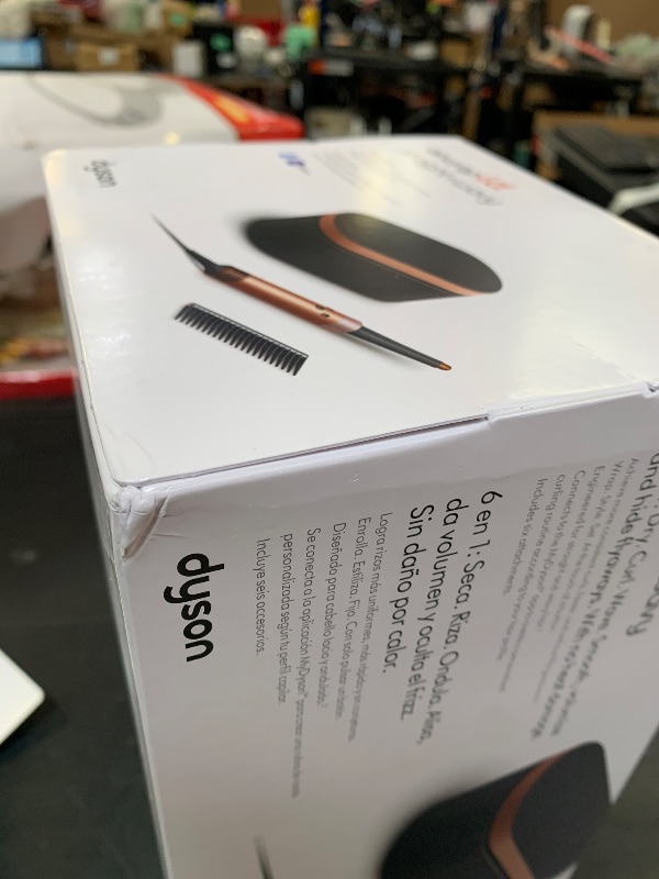 Photo 1 of Dyson Airwrap i.d. Multi-Styler, Allure Winner, Bluetooth Connected, No Heat Damage, 6-in-1 Versatility, Intelligent Hair Styler (factory sealed)