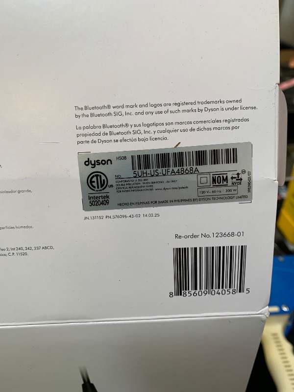 Photo 1 of Dyson Airwrap i.d. Multi-Styler, Allure Winner, Bluetooth Connected, No Heat Damage, 6-in-1 Versatility, Intelligent Hair Styler