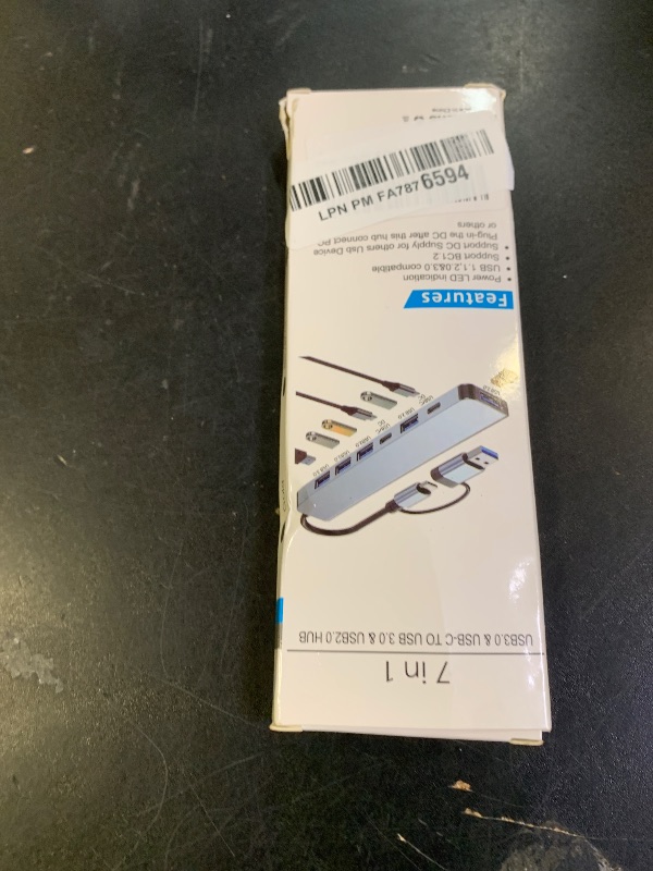 Photo 1 of ?Upgrade? USB C/USB Hub, BERLAT Aluminum 7 in 1 USB C & USB Hub with USB 3.0, USB 2.0 Ports for PC/Laptops/MacBook Pro/Air/iMac/iPad and More Devices