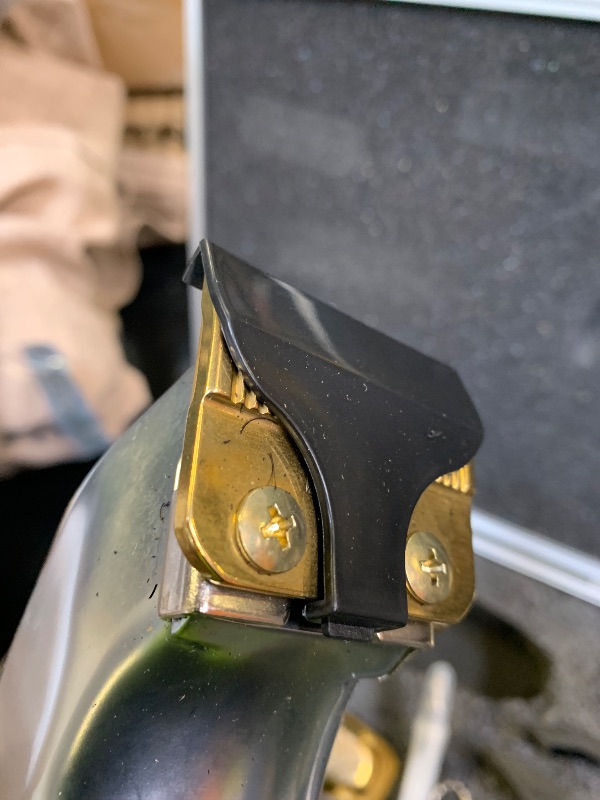 Photo 1 of XPERSIS PRO Cordless Hair Clipper + Hair Trimmer for Mens and Barbers +Shaver with Sharp Blades, Cord/Cordless Electric Razor for Mens Gold (used)