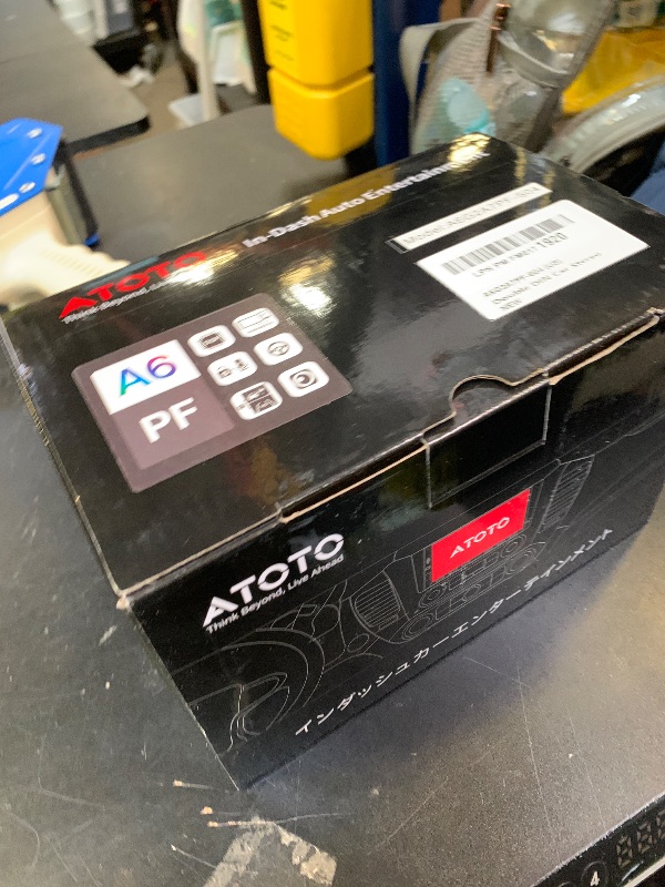 Photo 1 of ATOTOMOVE Android Double Din Car Stereo with OBD2 Scanner, A6PF Ultra 2G+32G 7" Wireless CarPlay & Android Auto Radio with ChatGPT, WiFi/BT/USB, Mirrorlink, 36-Band EQ, GPS Tracker, Dual Bluetooth