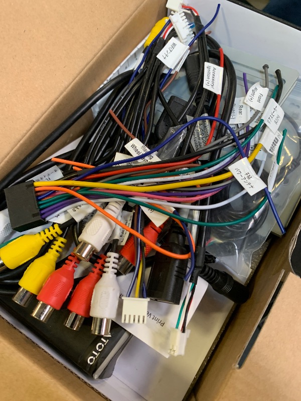 Photo 1 of ATOTOMOVE Android Double Din Car Stereo with OBD2 Scanner, A6PF Ultra 2G+32G 7" Wireless CarPlay & Android Auto Radio with ChatGPT, WiFi/BT/USB, Mirrorlink, 36-Band EQ, GPS Tracker, Dual Bluetooth