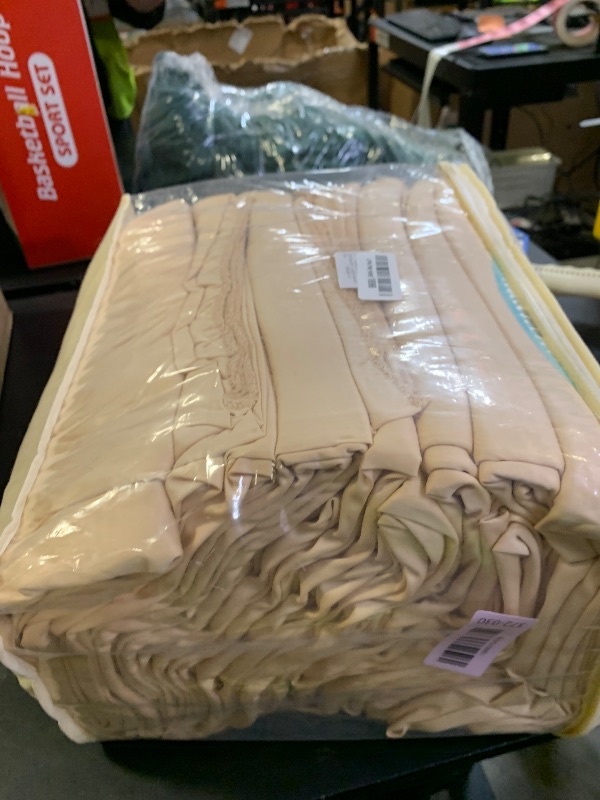 Photo 1 of PartyVillage 50ft×15ft Beige Backdrop Curtain for Wedding Parties, 10 Panels Wrinkle Free 15 FT Long Polyester Photo Backdrop Drapes Back Drop Cloth for Birthday Photography Background