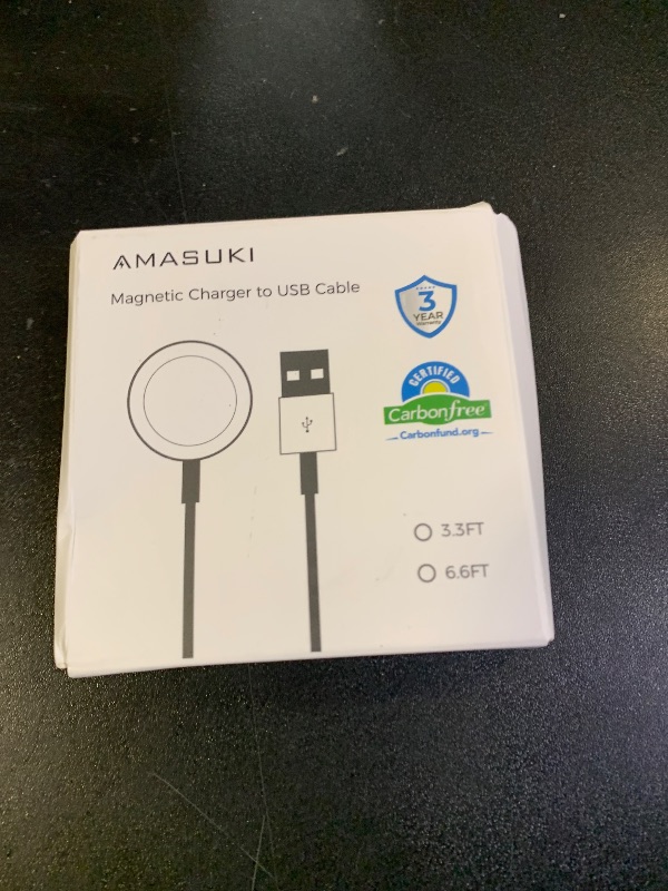 Photo 1 of ???? ???????? for Apple Watch Charger USB Magnetic Fast Charging Cable Portable Wireless Charging Accessories Compatible with iWatch Series 11/10/9/8/7/6/5/4/3/2 Ultra 3/2/SE-3.3FT