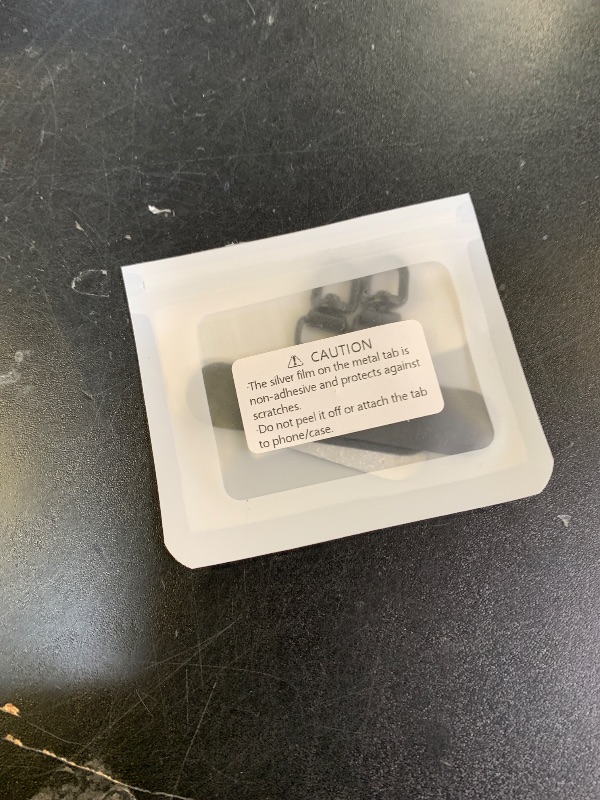 Photo 1 of saxsion 360° Rotating Phone Tether Tab & Lanyard Connector, 44lbs Stainless Steel Phone Clip, Universal Swivel Adapter for Straps, No-Adhesive Case Insert (Black+Black)