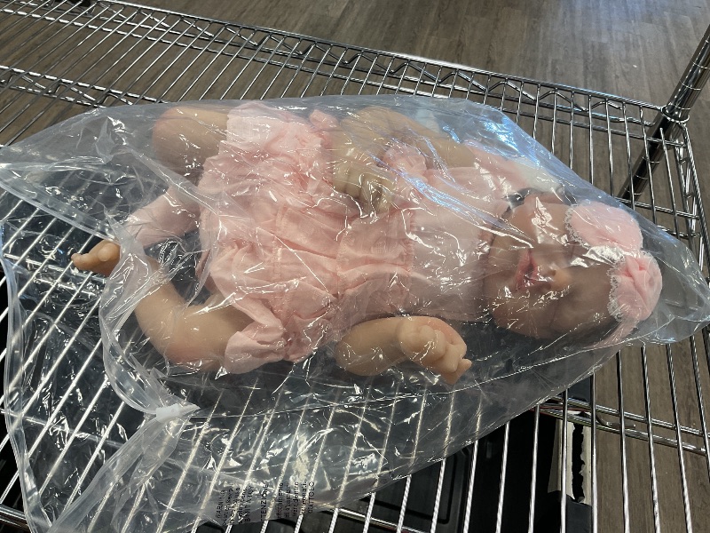 Photo 4 of OtardDolls Reborn Baby Dolls Realistic Newborn 18 Inch Reborn Full Silicone Soft Body Real Life Washable with Clothes and Bottles