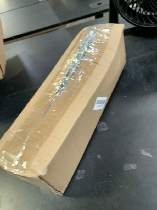 Photo 1 of 1.45FT Unlit Snow Flocked Artificial Holiday Christmas Tree No Lights, Full Hinged Spruce Branch Tips for Home, Office, Party Decoration No Prelit Foldable Base