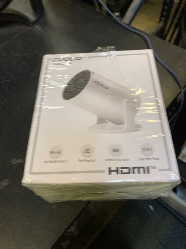 Photo 1 of [Built-in Apps & 2026 Upgraded] Mini Projector Support 4K 1080P Auto Keystone 180° Rotatable with WiFi 6 and Bluetooth 5.4, Projector Portable Compatibile with HDMI/TV Stick/Memory Stick/Laptop-Black