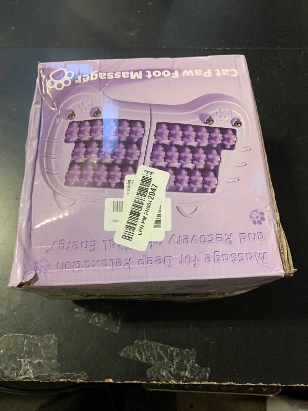 Photo 1 of **USED** Fvbber Foot Massager for Plantar Fasciitis Relief, Foot Roller with Massage Ball,Neuropathy Pain Relief Foot Massage,Gift for Adult (Includes Reflexology Chart)