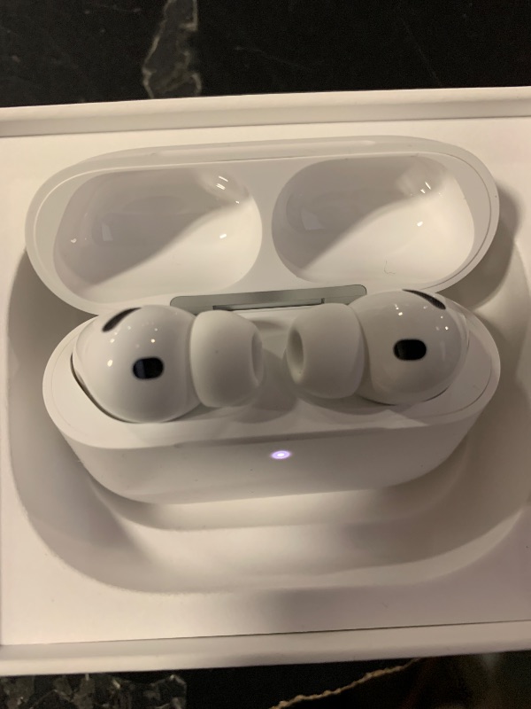 Photo 1 of Apple AirPods Pro 3 Wireless Earbuds, Active Noise Cancellation, Live Translation, Heart Rate Sensing, Hearing Aid Feature, Bluetooth Headphones, Spatial Audio, High-Fidelity Sound, USB-C Charging