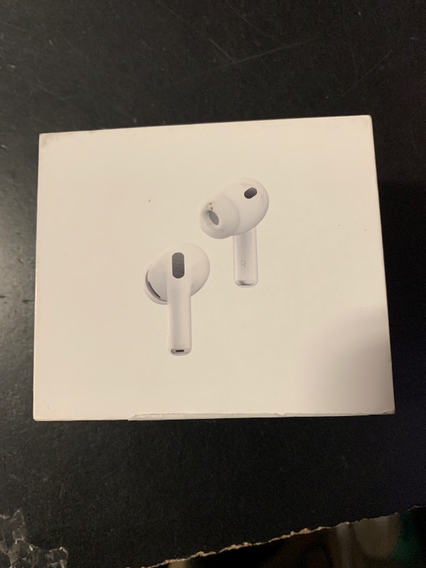 Photo 1 of Apple AirPods Pro 3 Wireless Earbuds, Active Noise Cancellation, Live Translation, Heart Rate Sensing, Hearing Aid Feature, Bluetooth Headphones, Spatial Audio, High-Fidelity Sound, USB-C Charging