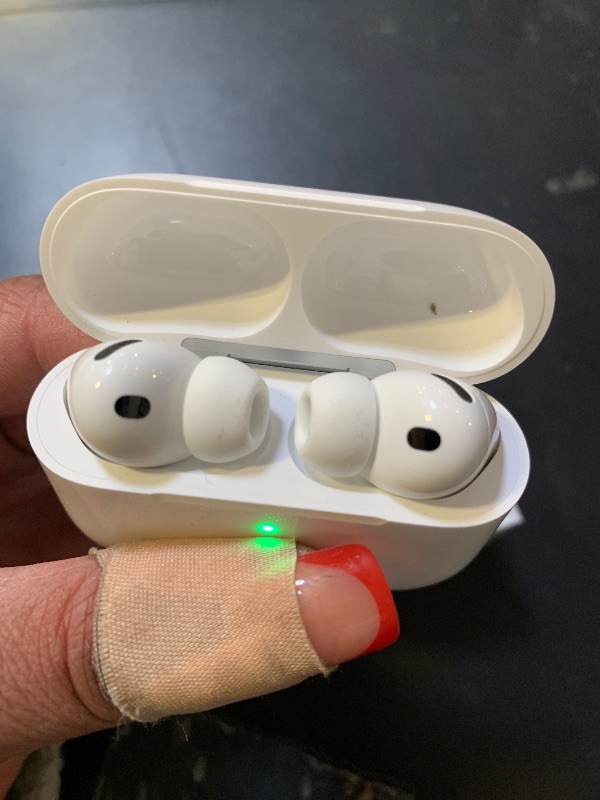 Photo 1 of Apple AirPods Pro 3 Wireless Earbuds, Active Noise Cancellation, Live Translation, Heart Rate Sensing, Hearing Aid Feature, Bluetooth Headphones, Spatial Audio, High-Fidelity Sound, USB-C Charging