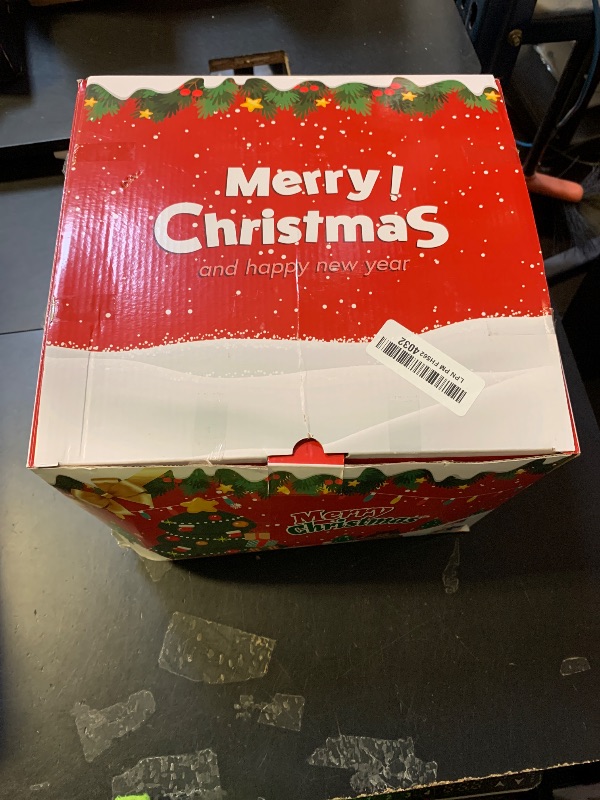 Photo 1 of 10 Ft Giant Inflatable Christmas Tree with 4 Gift Boxes Featuring Built-in LEDs for Blow Up Christmas Decoration, Perfect Outdoor Christmas Inflatables for Yard, Garden, and Lawn Décor