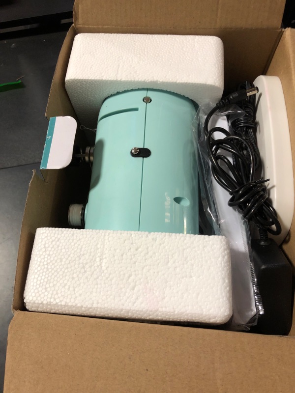 Photo 1 of Sewing Machine, Mini Sewing Machine for Beginner with Eco-Friendly Material, Dual Speed Portable Sewing Machines with Extension Table, Light - Easy to Use, Best Gift for Kids and Women
