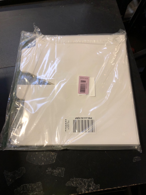 Photo 1 of 12 Pcs Picture Centerpiece for Table Photo Display, 7x7x9in Photo & Flower Table Centerpiece Picture Frame Box Suitable 4x6/5x7in Photo for Valentine's Day Graduation Birthday Wedding Decor (White)