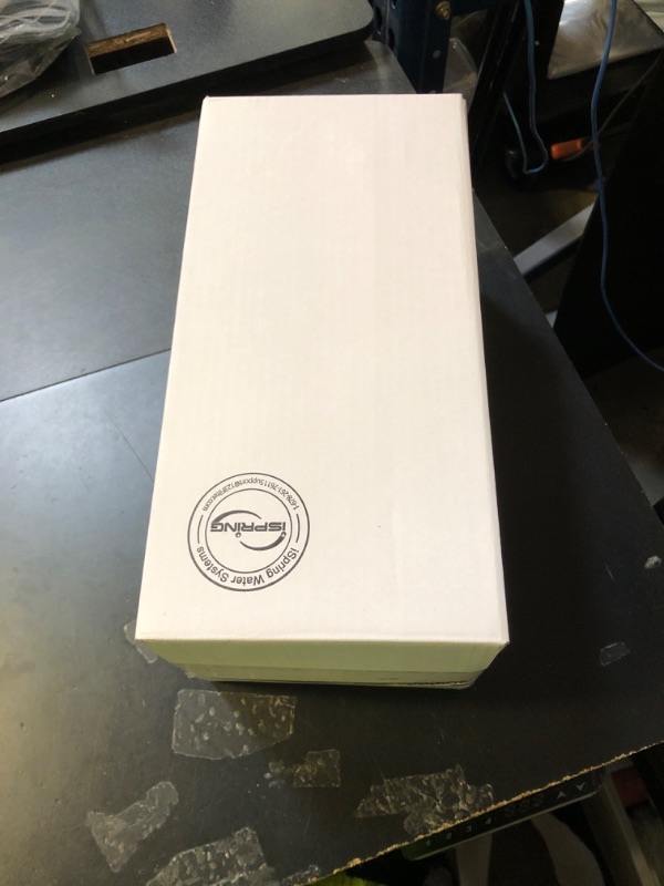 Photo 1 of iSpring CKC1-PF 2.5" x 10" Countertop Water Filter, SGS-Tested Filter, Reduces PFAS, Chlorine, Odors - Easy Installation, Fits Most Faucets, Up to 12 Months, White (1 Filter Included)