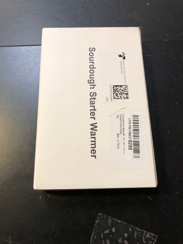 Photo 1 of Sourdough Starter Warmer Mat - 24H Timer - Precise 1°F Thermostat Control (70-100°F) - Smart Memory Warming On/Off - Fits Jars Up to 40oz - Perfect for Home Baking (Burnt Umber)