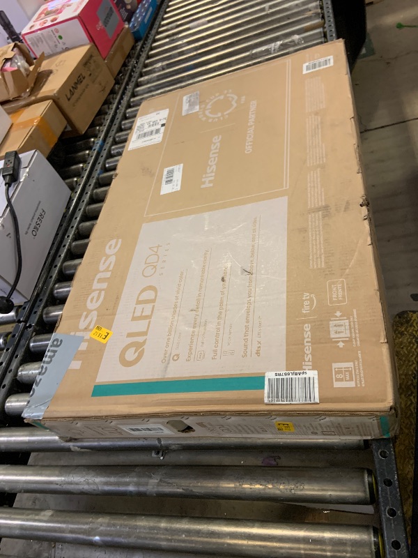 Photo 1 of Hisense 40-Inch Class QD4 Series Hi-QLED FHD Smart Fire TV (40QD4QF, 2025 Model) - Quantum Dot Color, DTS Virtual: X, Alexa Built in, Slim Bezel Design