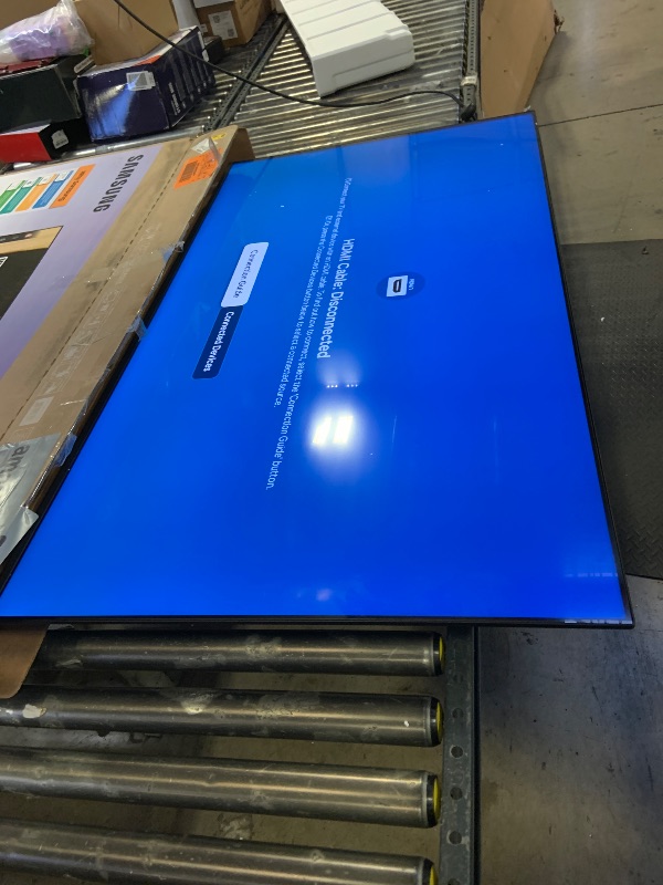 Photo 1 of Samsung 58-Inch Class Crystal UHD U8000F 4K Smart TV (2025 Model) Endless Free Content, Crystal Processor 4K, MetalStream Design, Knox Security, Alexa Built-in