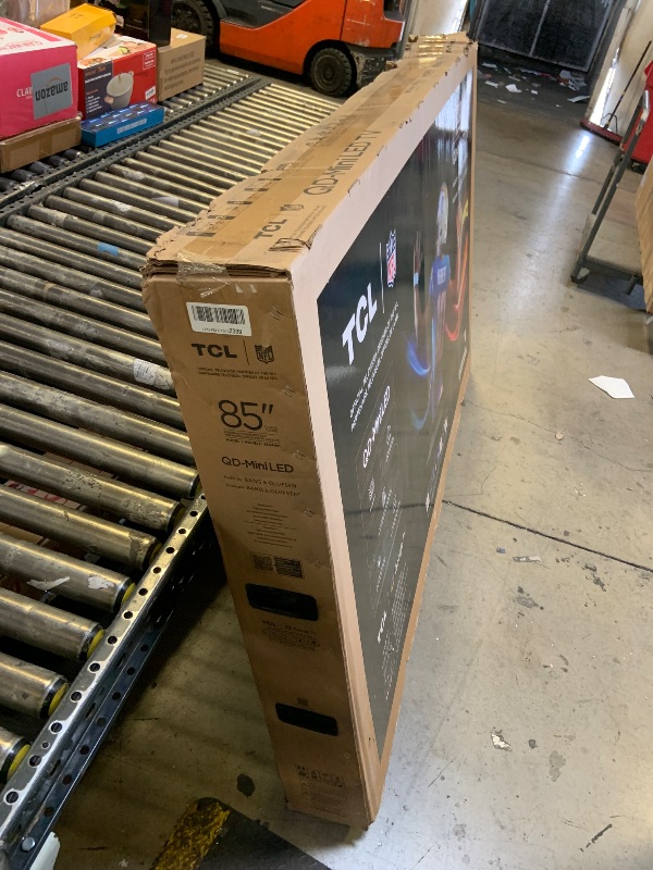 Photo 1 of TCL 85 Inch Class QM8K Series | Mini LED QLED 4K HDR | 85QM8K, 2025 Model | 120HZ-144HZ Anti Reflective Wide Angle Screen Smart Google TV Dolby Atmos | Voice Remote Alexa Gaming Streaming Television