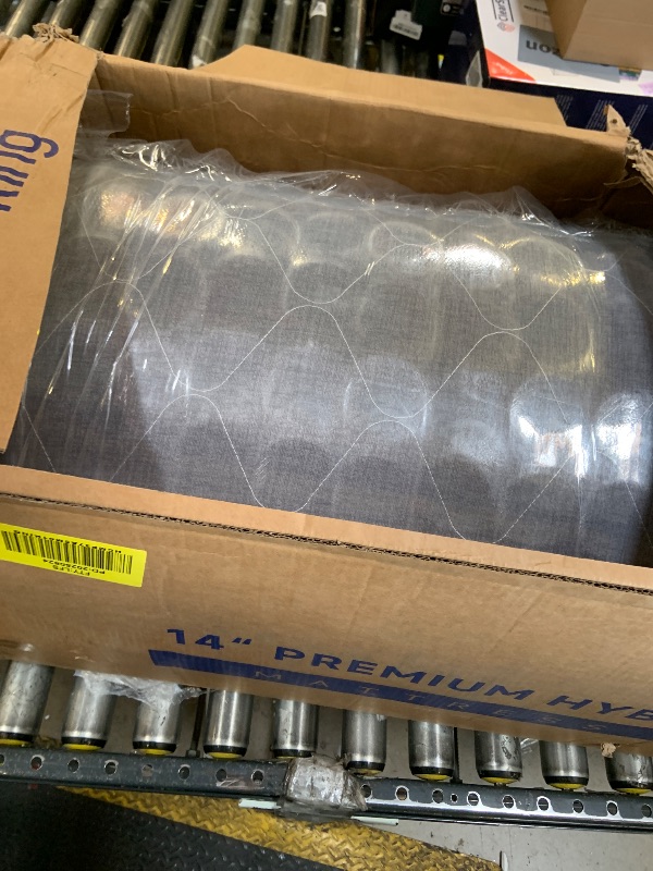 Photo 1 of Coolvie 14 Inch California King Mattress, Hybrid Cal King Mattresses in a Box, Medium Firm Feel, 4 Layer Premium Foam with Pocket Springs with Fiberglass Free, Best Mattress in a Box