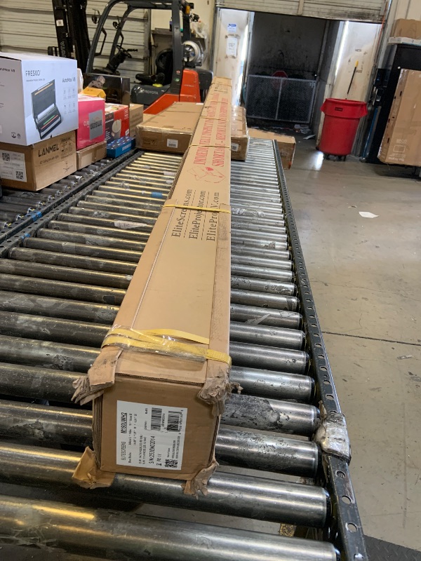 Photo 1 of Elite Screens Manual Series, 150-INCH 16:9, Pull Down Manual Projector Screen with AUTO LOCK, Movie Home Theater 8K / 4K Ultra HD 3D Ready, 2-YEAR WARRANTY, M150UWH2