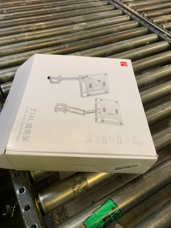 Photo 1 of nediea Laptop Mount for Desk, Tablet Arm Mount with 360° Rotating, Aluminum Laptop Tray Adjustable, Foldable Computer Stand/Holder, Fit for 11-17 Inch Laptops (Grayish Green)