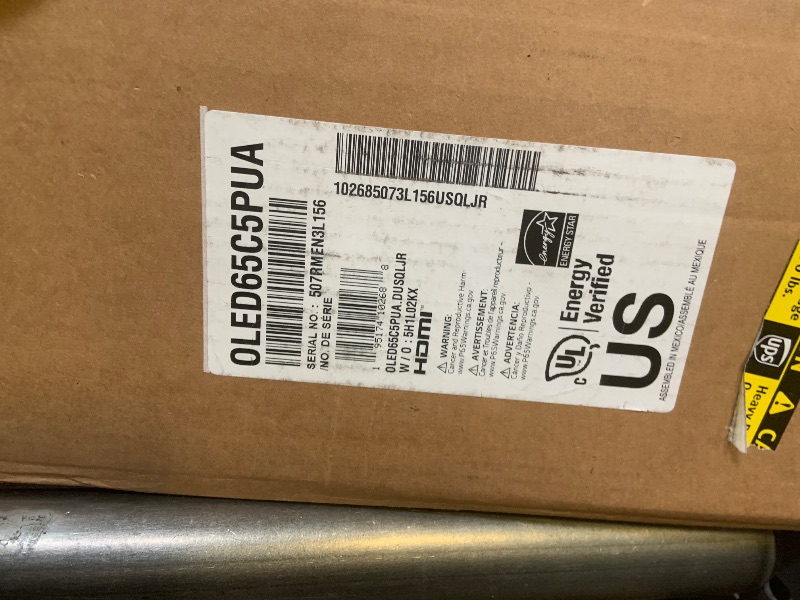 Photo 1 of LG 65-Inch Class OLED evo AI 4K C5 Series Smart TV w/Dolby Atmos, Dolby Vision, HDR10, AI Super Upscaling 4K, Filmmaker Mode, Wow Orchestra, Alexa Built-in (OLED65C5PUA, 2025)