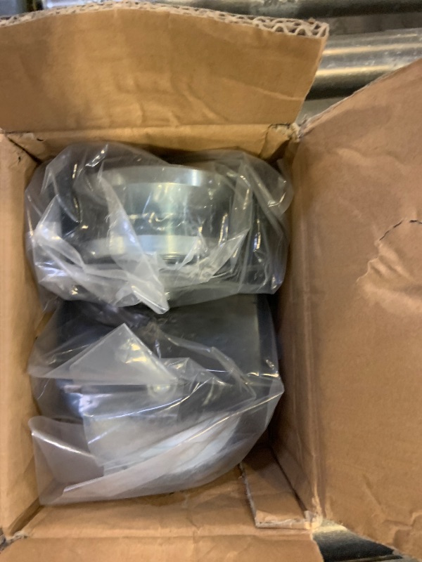 Photo 1 of Tatuo 2 Sets 4''V-Groove Slide Gate Wheel with Welded Bracket Box Heavy Duty Sliding Inverted Track Gates Rollers 1-13/16 Width Sliding Rolling Wheels up to 3000 Lbs Capacity, Dual Sealed Bearing