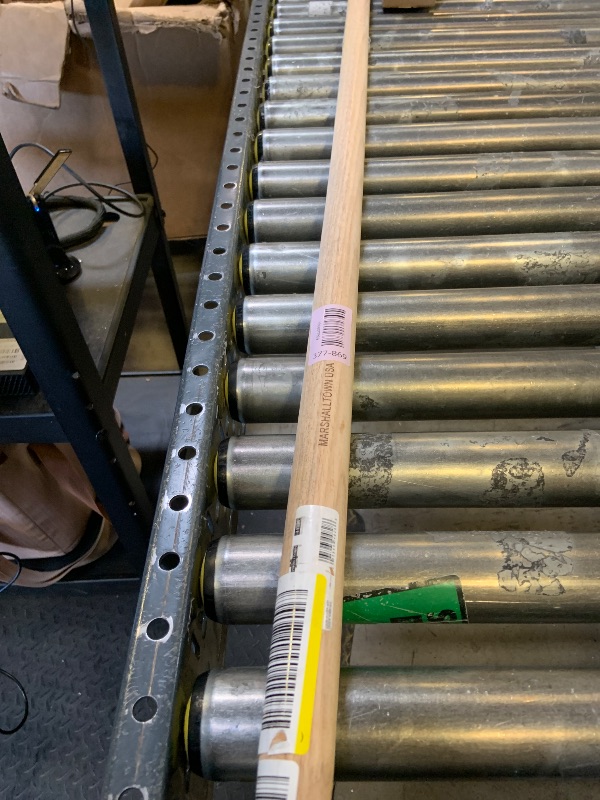 Photo 1 of Marshalltown Replacement Handles, Wood Handle Material, 54 Inch Handle Length, Standard Style, Steel Spred-Krete Model, Made in The USA, 828