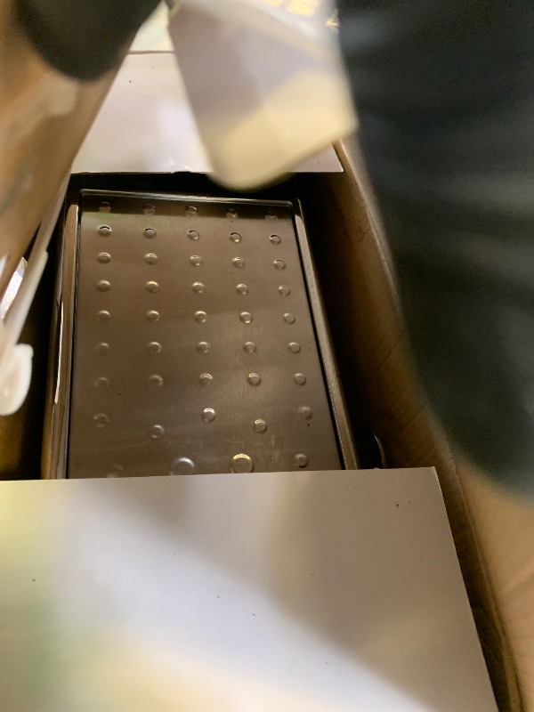 Photo 1 of **INCOMPLETE** JZ.CAFE Espresso Machine 20 Bar, Compact Espresso Maker, Stainless Steel Expresso Coffee Machines with Steam Milk Frother & 34oz Removable Water Tank for Home, Cappuccino Machine, Great Gift