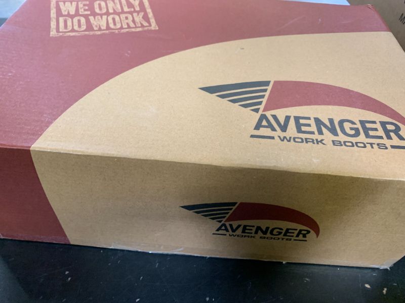 Photo 1 of Avenger Blade work shoe by FSI;; Oil Resistant, Slip Resistant, Safety Toe Cap, EVA Midsole, Rubber Outsole, High Top, A300 - Black/White; Size 13 Medium Width