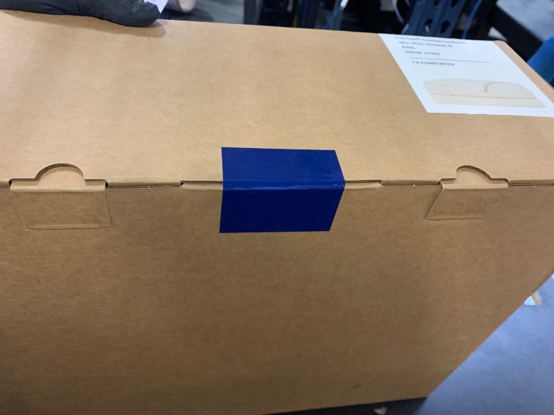 Photo 1 of REST® Evercool® Cooling Comforter, King/Cali King, Blanket for Hot Sleepers, All Season Bedding to Keep Cool for Night Sweats, Breathable Lightweight Blanket, 106x90 Inches, Snow Ivory